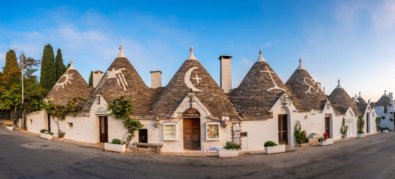 Alberobello, Italy with Trullo Houses