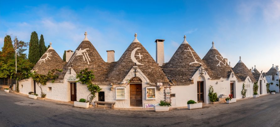 Alberobello, Italy with Trullo Houses